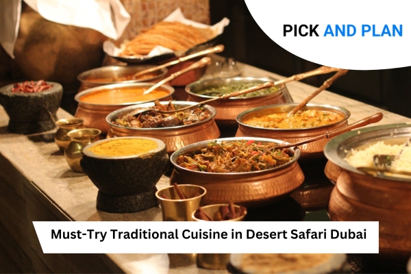 Cuisine in Desert Safari Dubai