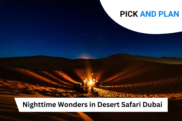 Nighttime Wonders in Desert Safari Dubai